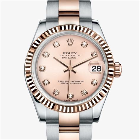 rolex datejust 31 oystersteel everose|rolex datejust 31 for sale.